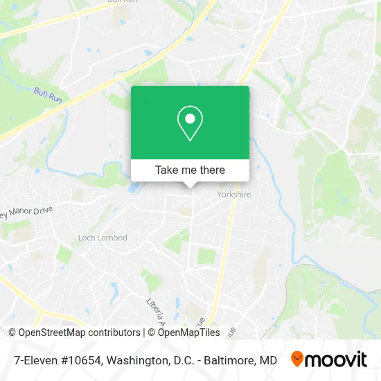 7-Eleven #10654 map