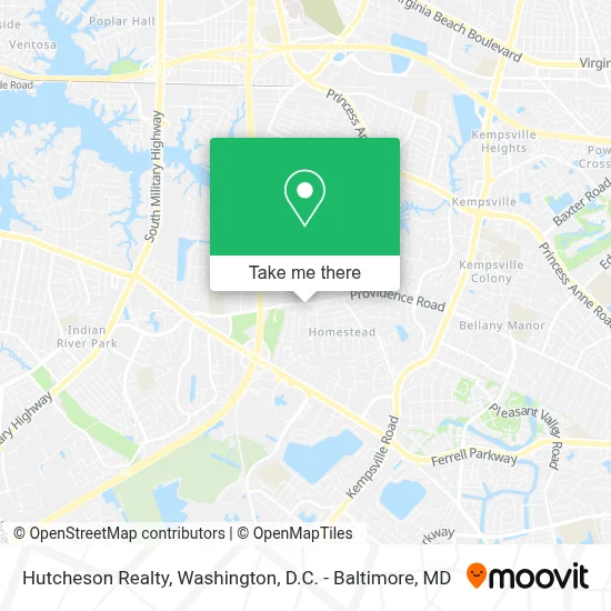 Hutcheson Realty map