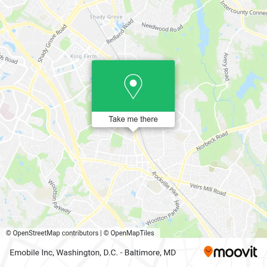 Emobile Inc map