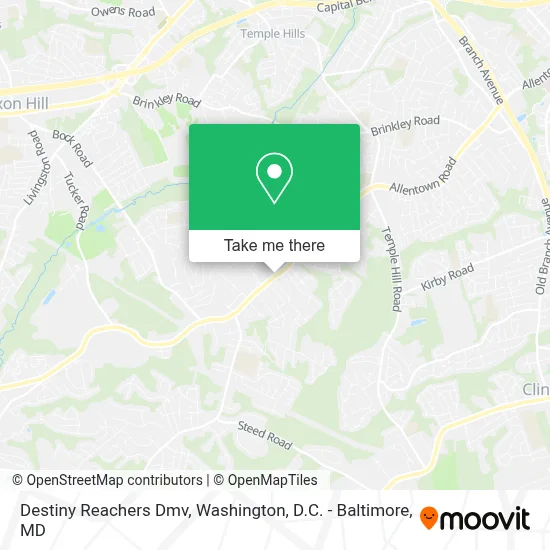 Destiny Reachers Dmv map