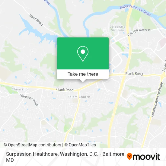 Surpassion Healthcare map