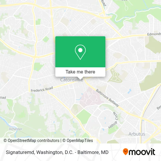 Signaturemd map