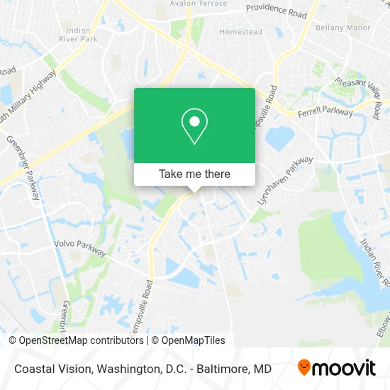 Coastal Vision map