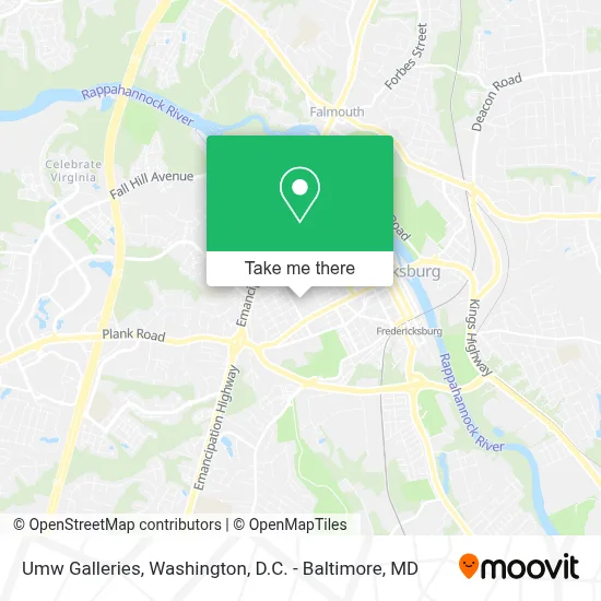 Umw Galleries map