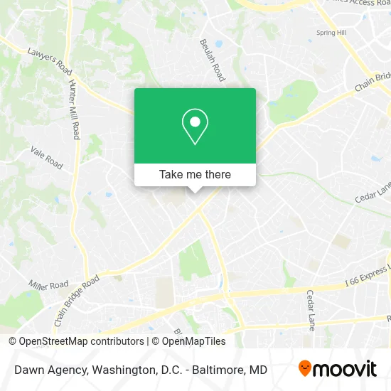 Dawn Agency map