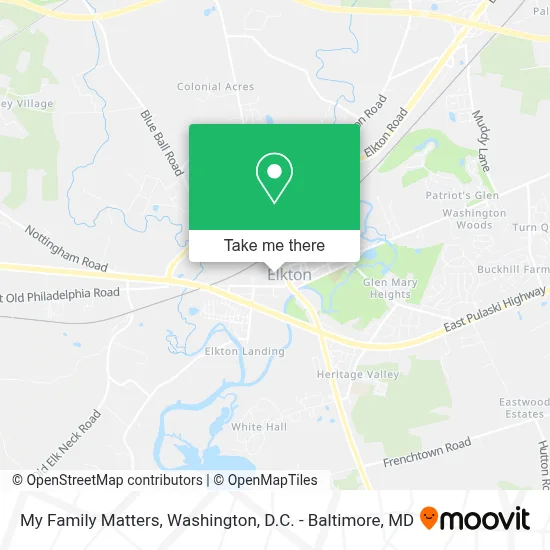 My Family Matters map