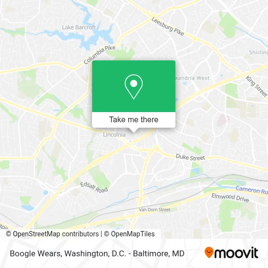 Boogle Wears map
