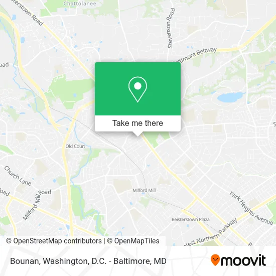 Bounan map
