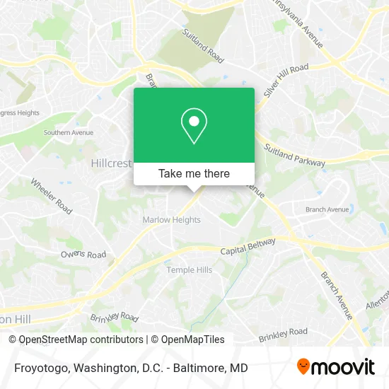 Froyotogo map