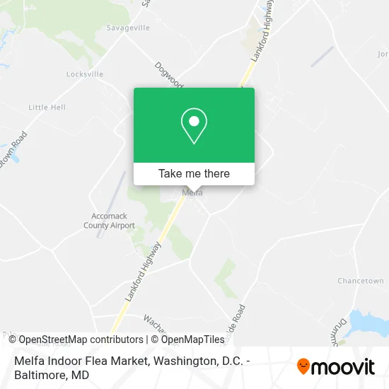 Melfa Indoor Flea Market map