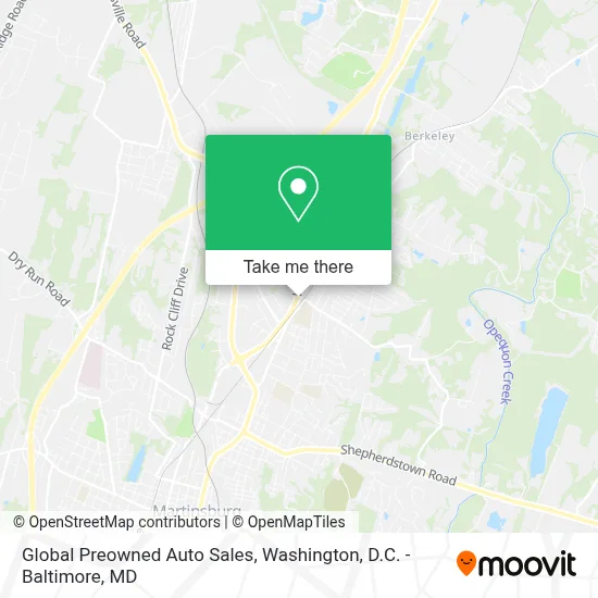 Global Preowned Auto Sales map