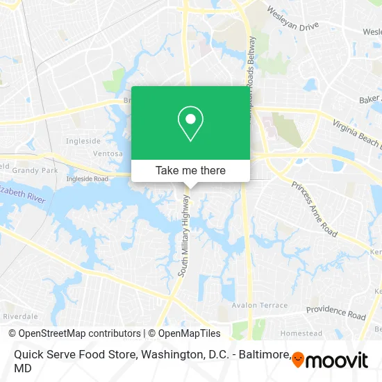 Quick Serve Food Store map