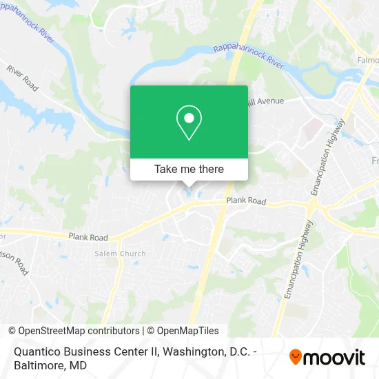 Quantico Business Center II map