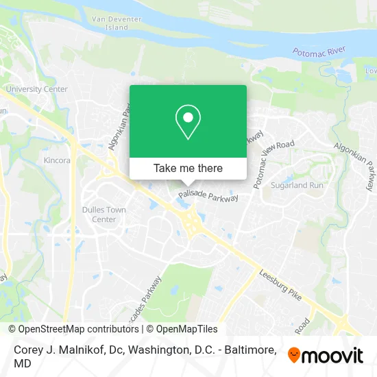 Corey J. Malnikof, Dc map