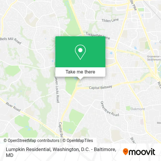 Lumpkin Residential map