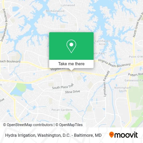 Hydra Irrigation map