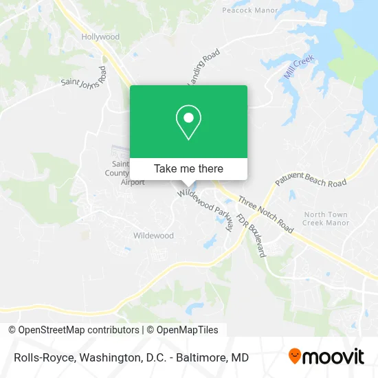Rolls-Royce map