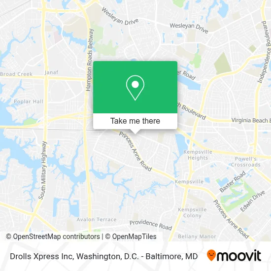 Drolls Xpress Inc map