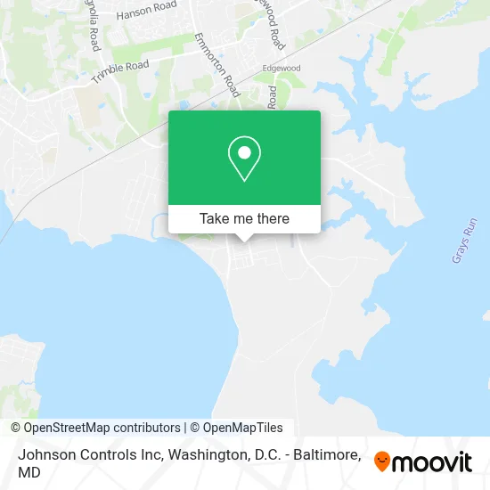 Johnson Controls Inc map