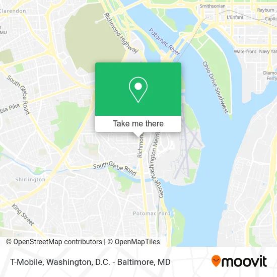 T-Mobile map
