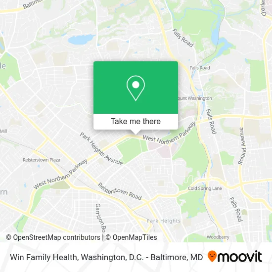 Win Family Health map