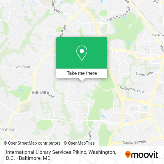 International Library Services Pikinc map