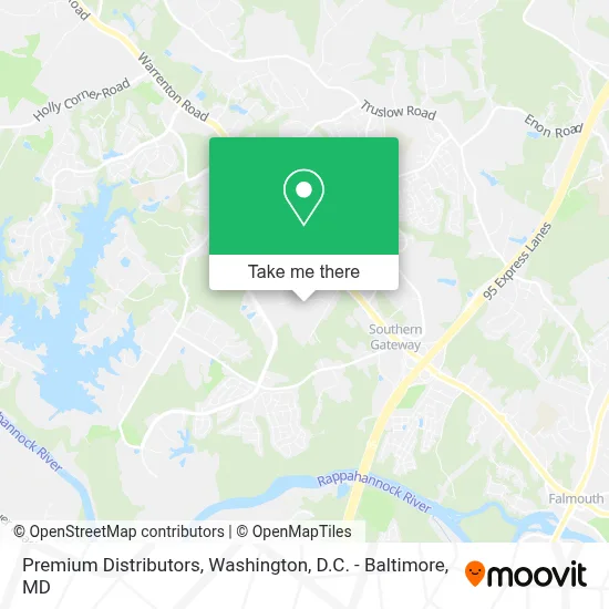 Premium Distributors map