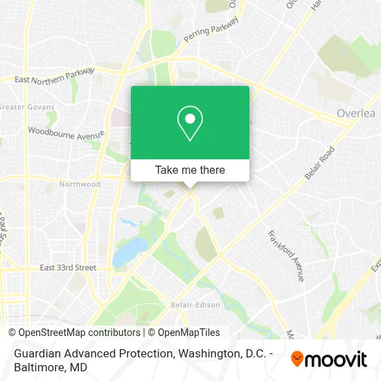 Guardian Advanced Protection map
