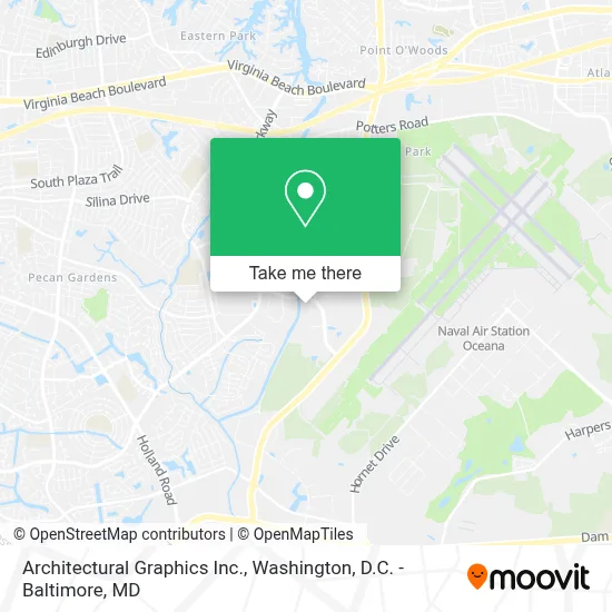 Architectural Graphics Inc. map