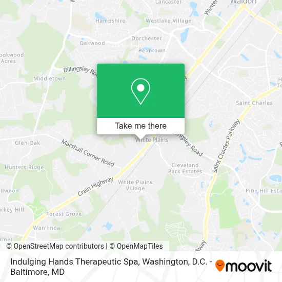 Indulging Hands Therapeutic Spa map