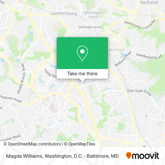 Magda Williams map