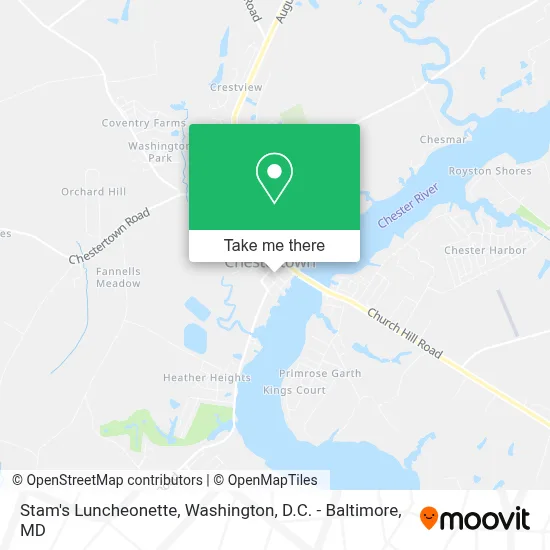 Stam's Luncheonette map