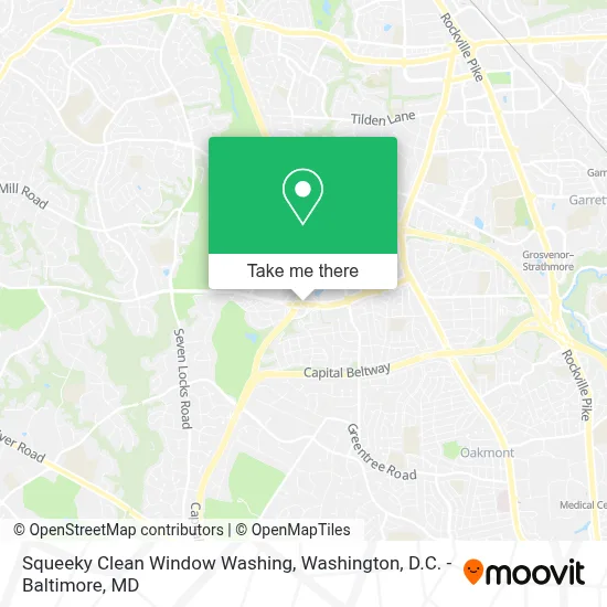 Squeeky Clean Window Washing map