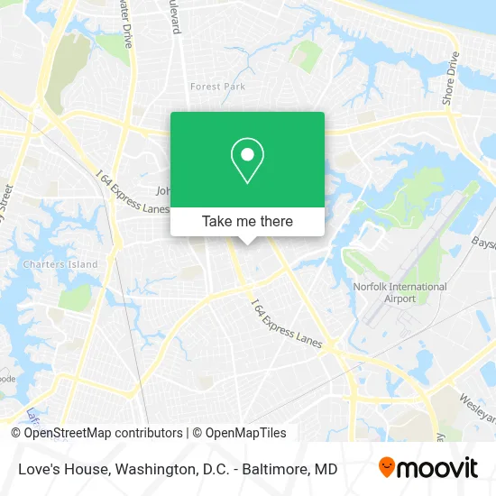 Love's House map