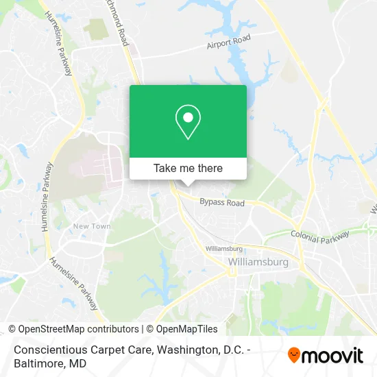 Conscientious Carpet Care map