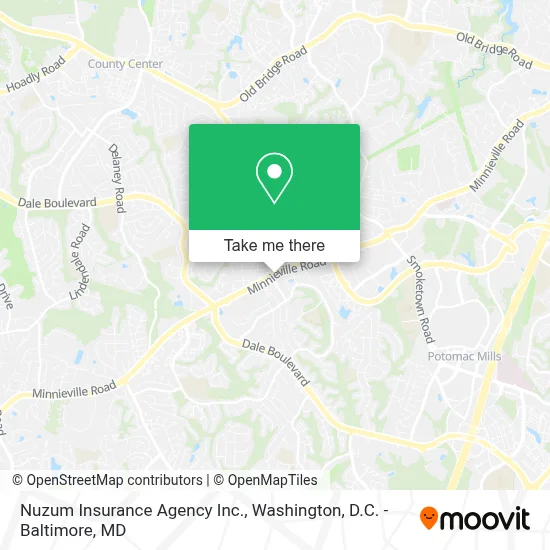 Nuzum Insurance Agency Inc. map