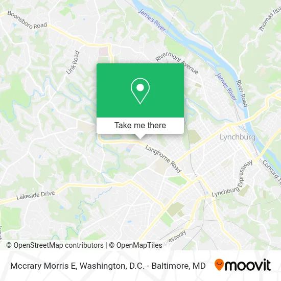 Mccrary Morris E map