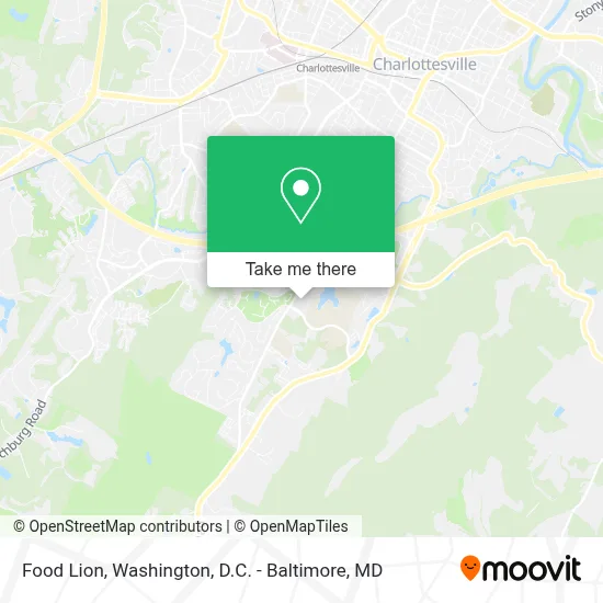 Food Lion map