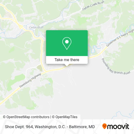 Shoe Dept. 964 map