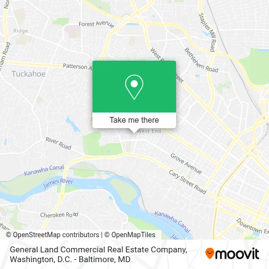 General Land Commercial Real Estate Company map