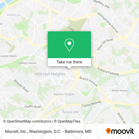 Murrell, Inc. map