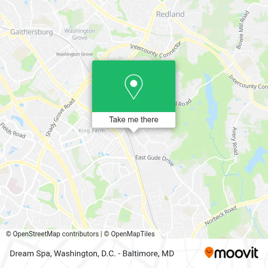 Dream Spa map