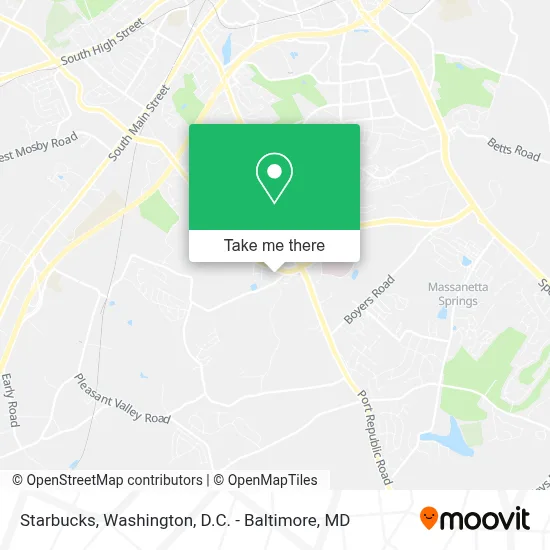 Starbucks map