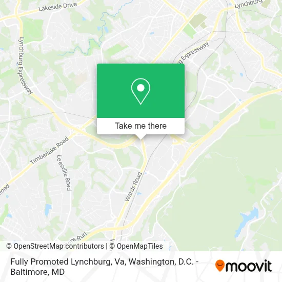 Fully Promoted Lynchburg, Va map