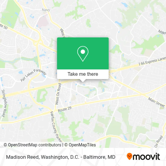 Madison Reed map