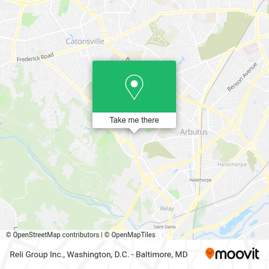 Reli Group Inc. map