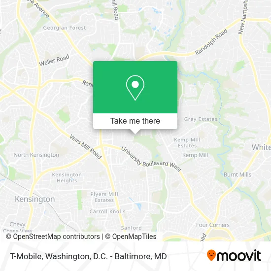 T-Mobile map