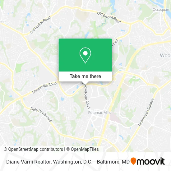 Diane Varni Realtor map