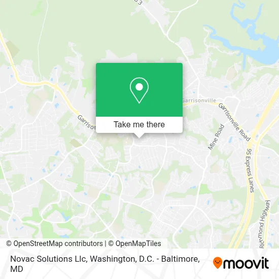 Novac Solutions Llc map