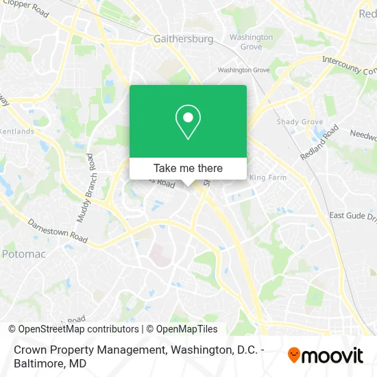 Crown Property Management map